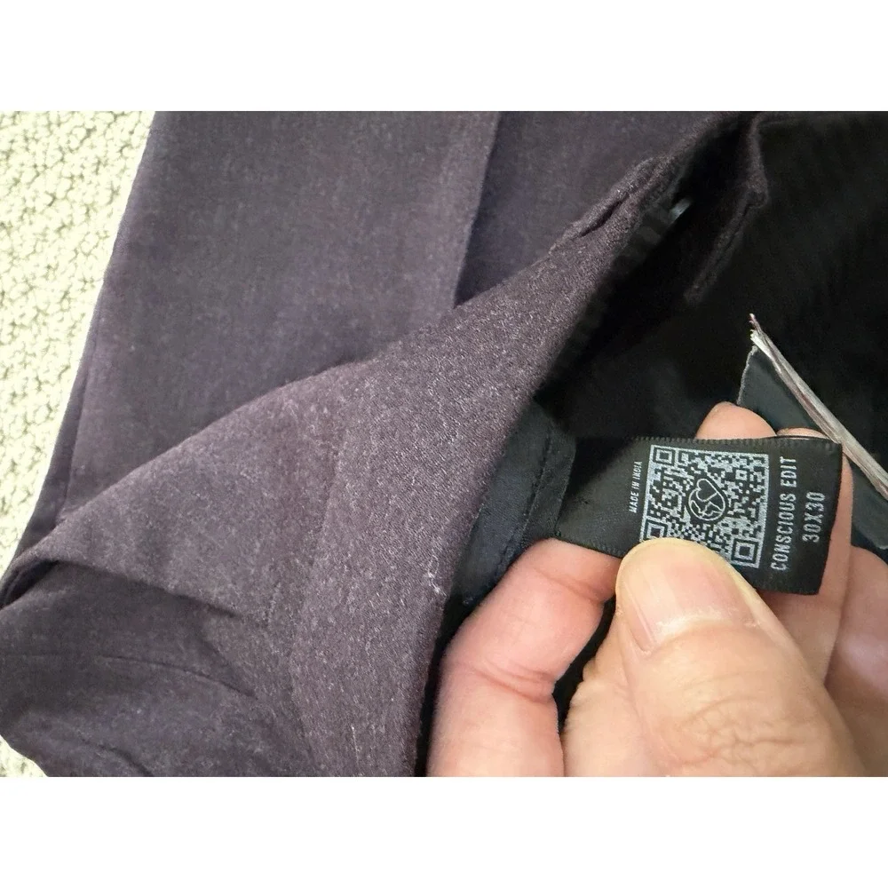 EXPRESS MEN WOOL BLEND DRESS PANTS SIZE 30W 30L NEW WITH TAG